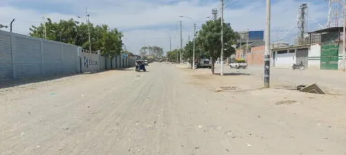 Se tiene previsto sembrado de área verde en la berma central de la avenida. Foto: Difusión.