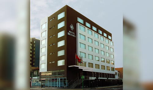 Óscar del Portal y Fiorella Méndez habrían estado juntos en el hotel Britania. Foto: Hotel Britania Óscar del Portal y Fiorella Méndez habrían estado juntos en el hotel Britania. Foto: Hotel Britania