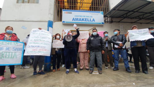 Ciudadanos exigen apoyo de las autoridades. Foto: Jessica Merino / URPI - LR