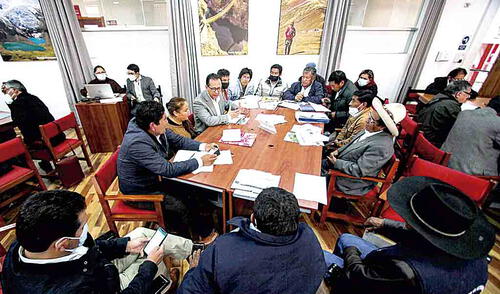 Gremios en Gore Cusco. Foto: La República