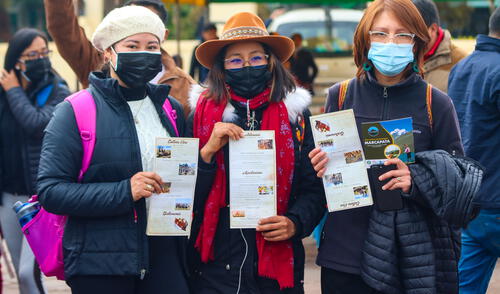Campaña se dirigió a 240 cusqueños. Foto: Gercetur