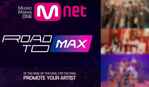 El nuevo programa de "ROAD TO MAX" conquistará a los fans del k-pop. Foto: composición Mnet/Twitter