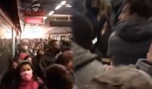 La explosión se suscitó minutos antes de las 8.00 a. m. Foto: Captura vídeo Difusión