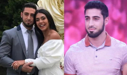 Vania Bludau y Frank Dello Russo vivieron una romántica historia que tuvo hasta pedida de mano. Foto: composición/ Instagram/ difusión América TV