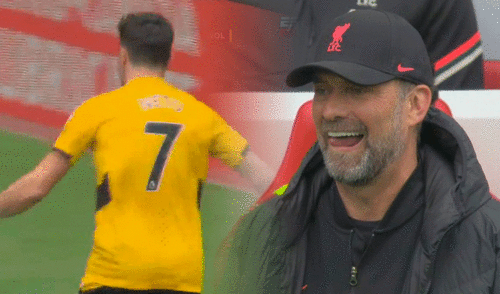 Liverpool vs. Wolves se juega por la Premier League. Foto: composición ESPN