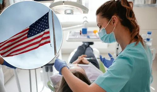 Hay más de 110.000 puestos de trabajo para dentistas en Estados Unidos, según la BLS. Foto: composición NeoDent/AFP