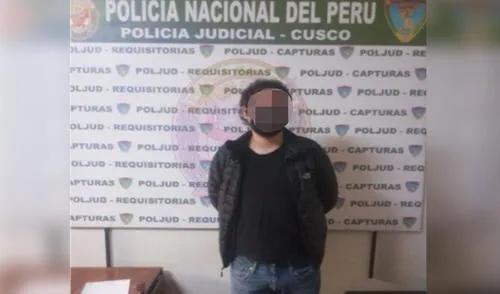 Sujeto fue trasladado a la carceleta del Palacio de Justicia. Foto: PNP