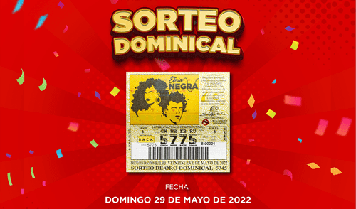 Este 29 de mayo de 2022, se realizará el Sorteo de Oro Dominical de la Lotería Nacional de Panamá. Foto: LNP/Twitter