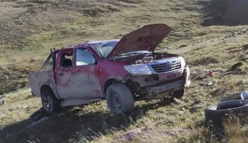 Accidente ocurrió a la altura del sector Las Lagunas de Alto Perú. Foto: Bambamarca Al Día/Facebook Accidente ocurrió a la altura del sector Las Lagunas de Alto Perú. Foto: Bambamarca Al Día/Facebook