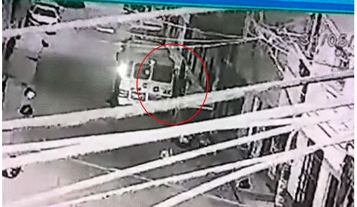 Municipalidad de San Martin de Porres difundió las imágenes. Foto: captura de cámaras de seguridad