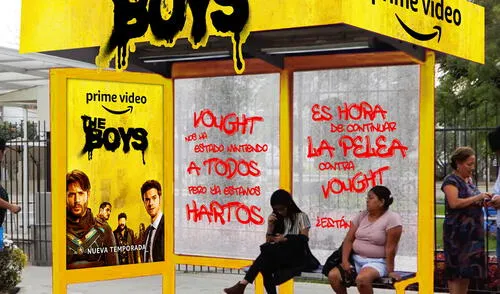 La guerra entre Los Siete y The Boys está cada vez más candente. Foto: difusión