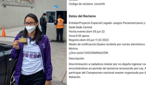 La Federación Peruana de Natación le impidió a Andrea Guerra participar en el campeonato nacional de máster. Foto: composición LR/AquaXtreme. La Federación Peruana de Natación le impidió a Andrea Guerra participar en el campeonato nacional de máster. Foto: composición LR/AquaXtreme.