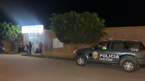La Policía de Chao inició las pesquisas para dar con el sicario. Foto: videocaptura Radio Ke Buena La Policía de Chao inició las pesquisas para dar con el sicario. Foto: videocaptura Radio Ke Buena