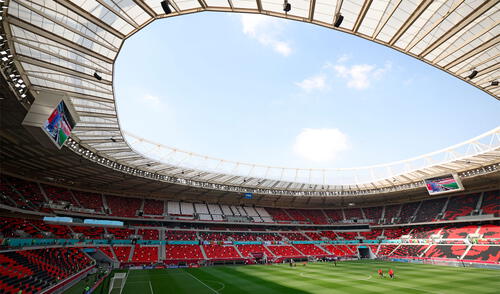 Interior del estadio Ahmed bin Ali, en Rayyan. Foto: AFP Interior del estadio Ahmed bin Ali, en Rayyan. Foto: AFP