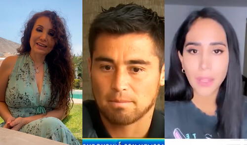 Janet Barboza confirmó que no buscan defender a Melissa Paredes en "América hoy". Foto: composición Janet Barboza/Instagram, captura América TV, YouTube.