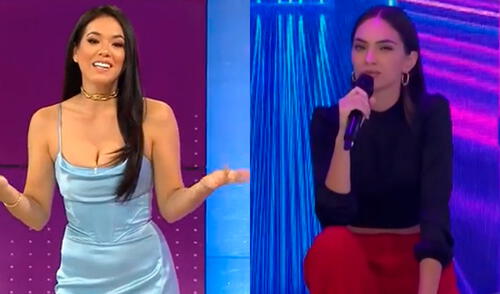 Jazmín Pinedo envió un fuerte mensaje a Natalie Vértiz, quien trató a 'Choca' Mandros de desleal. Foto: captura América TV.