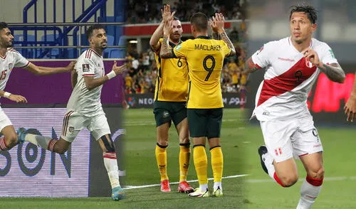 Australia vs. Emiratos Árabes Unidos: el vencedor peleará el cupo al Mundial contra Perú. Foto: composición GLR/AFP/La República Australia vs. Emiratos Árabes Unidos: el vencedor peleará el cupo al Mundial contra Perú. Foto: composición GLR/AFP/La República