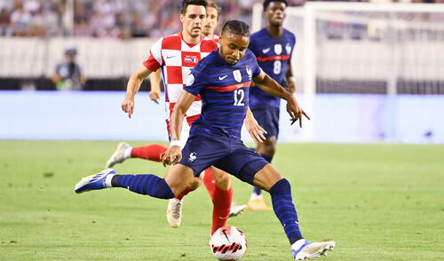 Francia y Croacia no se hacen daño y empatan en la Nations League. Foto: @equipedefrance