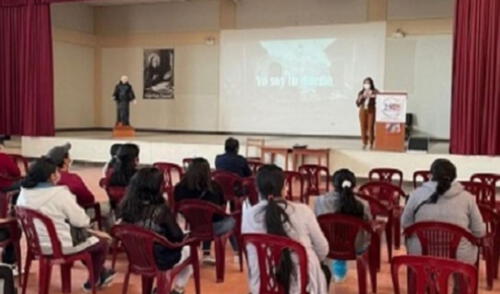 Se visitará cerca de 60 colegios durante este 2022. Foto: Ministerio Público