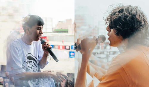 Jaze y Kian son parte del a actual liga peruana de freestyle. Foto: composición LR/FMS Perú
