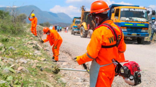 Trabajos de mantenimiento se realizarán en las vías que unen Lambayeque con Cajamarca. Foto: MTC Trabajos de mantenimiento se realizarán en las vías que unen Lambayeque con Cajamarca. Foto: MTC