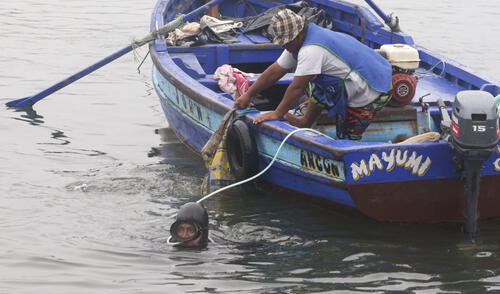Pescadores podrán volver a trabajar en el mar. Foto: Andina Pescadores podrán volver a trabajar en el mar. Foto: Andina