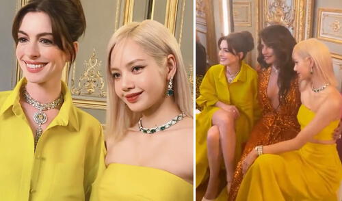 Es la primera vez que Lisa asiste a una cena de gala de BVLGARI, marca de la que es embajadora desde el 2020. Foto: composición/capturas/Twitter Es la primera vez que Lisa asiste a una cena de gala de BVLGARI, marca de la que es embajadora desde el 2020. Foto: composición/capturas/Twitter