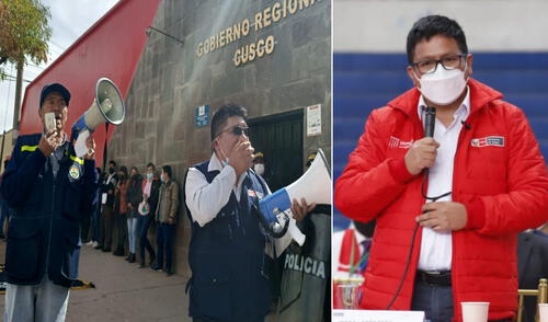 López no llegó a la Ciudad Imperial para escuchar los pedidos de los trabajadores de hospital cusqueño. Foto: La República/ Minsa