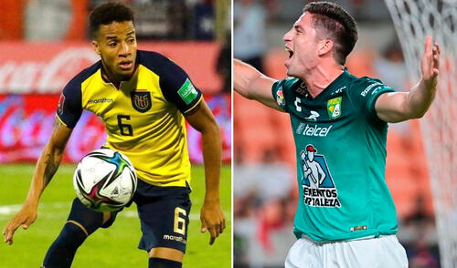 Además de Santiago Ormeño, Byron Castillo encontraría en León a su compatriota Ángel Mena. Foto: composición EFE/Liga MX