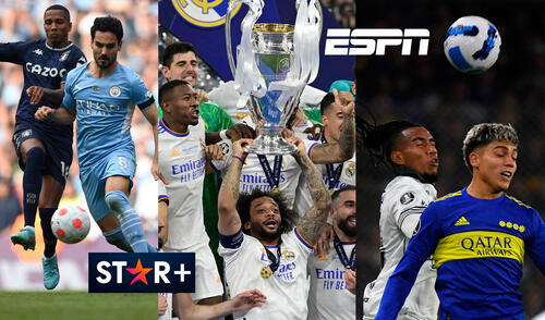 ESPN y Star Plus transmiten una gran variedad de ligas y deportes. Foto: composición / AFP / ESPN ESPN y Star Plus transmiten una gran variedad de ligas y deportes. Foto: composición / AFP / ESPN
