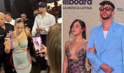 Bad Bunny y Gabriela Berlingeri mantienen una relación alejada de las cámaras. Foto: TikTok/EFE