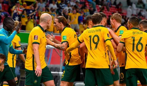 Australia enfrentará a Perú en el repechaje. Foto: EFE