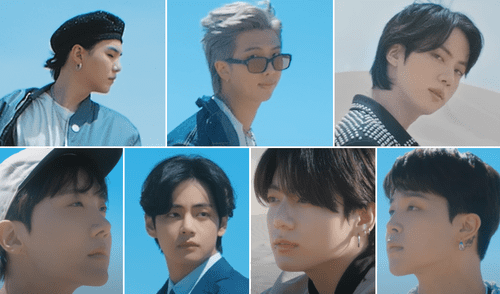 BTS en el MV teaser de "Yet to come" para el álbum de "Proof". Foto: composición/YouTube.