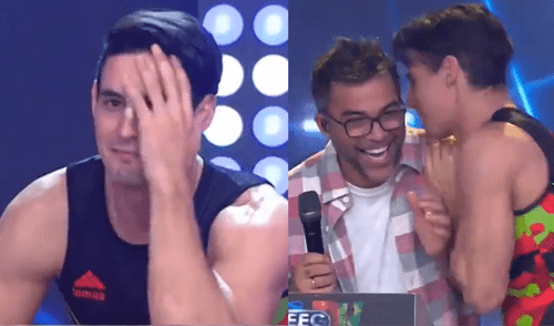 Facundo González confunde a Renzo Schuller y lo llama "Piero". Foto: captura de América TV