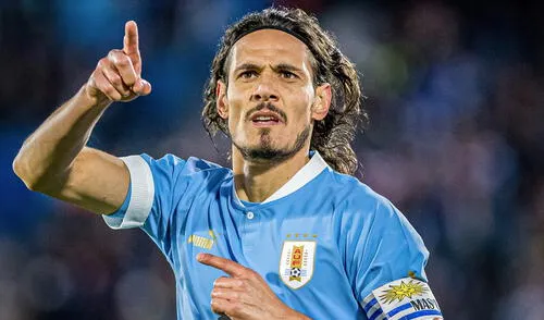 Edinson Cavani lleva 58 goles con la selección uruguaya. Foto: Twitter/selección uruguaya Edinson Cavani lleva 58 goles con la selección uruguaya. Foto: Twitter/selección uruguaya