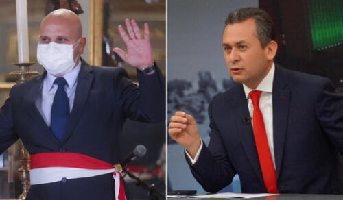 El jefe de Estado rompió su silencio con la prensa luego de 110 días sin brindar entrevistas a periodistas. Foto: composición LR