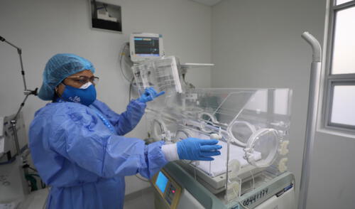 Se inauguraron nuevos ambientes de hospitalización neonatal en el Hospital Carlos Alberto Cortez Jiménez. Foto: EsSalud