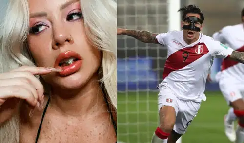 Leslie Shaw confía en que Lapadula hará un gran papel en el partido de Perú y Australia. Composición LR captura de Instagram