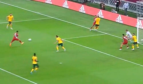 Christian Cueva tuvo el 1-0 al inicio de la segunda parte complementaria. Foto: TNT Sports