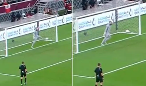 Andrew Redmayne se lució en la tanda de penales del repechaje. Foto: captura de TNT Sports Andrew Redmayne se lució en la tanda de penales del repechaje. Foto: captura de TNT Sports