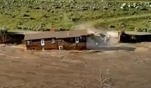 Las fuertes lluvias han generado varias inundaciones en el estado de Montana. Foto: The Weather Channel