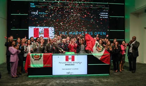 La ministra Alessandra Herrera asistió antes al evento del Prospectors an Developers Association of Canada PDAC 2022. Foto: Minem