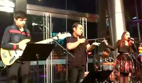 Primer concierto dirigido a personas con sordera e hipoacusia. Foto: captura Tv Perú Primer concierto dirigido a personas con sordera e hipoacusia. Foto: captura Tv Perú