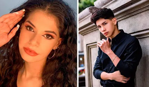 Nicole Soto, Miss Teen Model Región Lima, fue pareja del tiktoker Dante Bardales Reyes desde los 16 años. Foto: composición LR