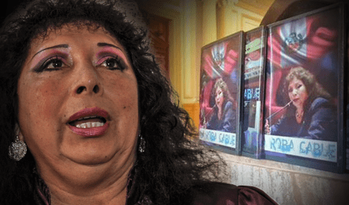 Celia Anicama, más conocida como la 'Robacable' hizo una película de su denuncia. Foto: composición de Fabrizio Oviedo/ La República