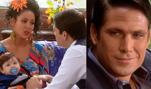 El personaje de Paco Bazán tuvo una relación con Teresita y es el padre de su hijo Richard Wilkinson Jr. Foto: Composición LR