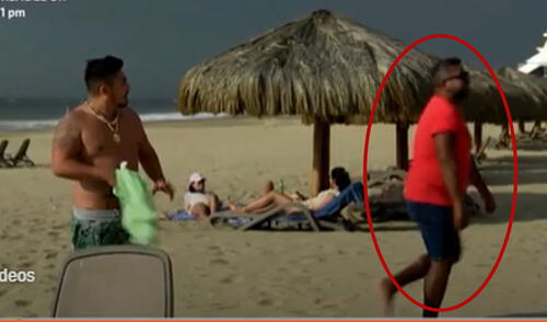 'Choca' Mandros tuvo una breve aparición en el primer capítulo de "Al fondo hay sitio". Foto: captura América TV