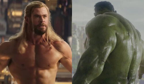 Escena sin camisa de Chris Hemsworth es la parte más reproducida del  tráiler de Thor: Amor y Trueno