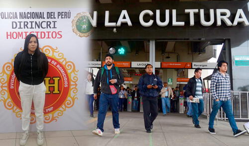 Mujer sería la cabecilla de la banda delincuencial. Foto: composición La República/URPI/Andina