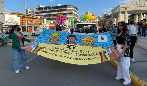 Finalmente, hicieron un llamado a la comunidad para que puedan ser libres al igual que el resto de la ciudadanía. Foto: Rosa Quincho/URPI-GLR